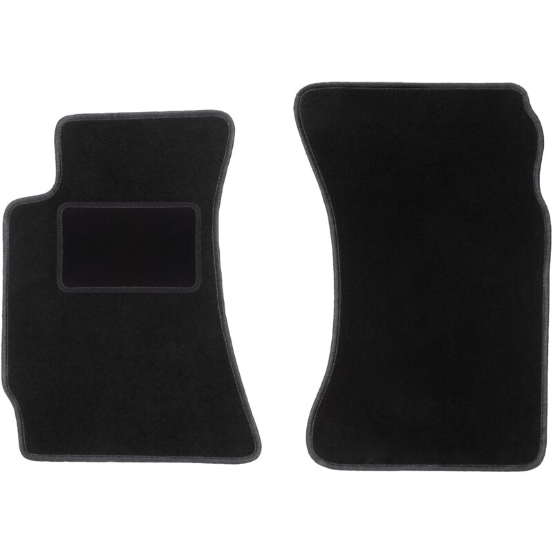foto del prodotto tappetini anteriori neri per subaru forester ii suv 2002 2008 