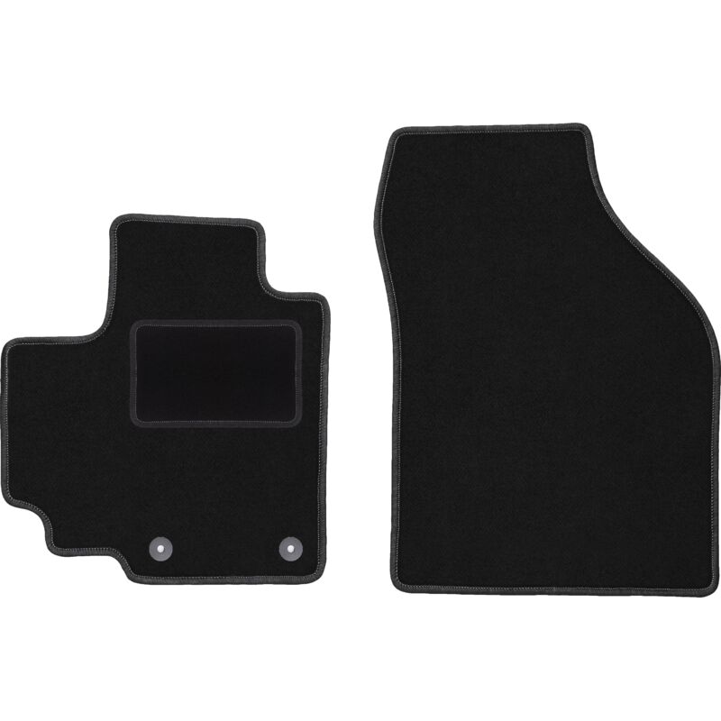 foto del prodotto tappetini anteriori neri per suzuki celerio hatchback 2014 