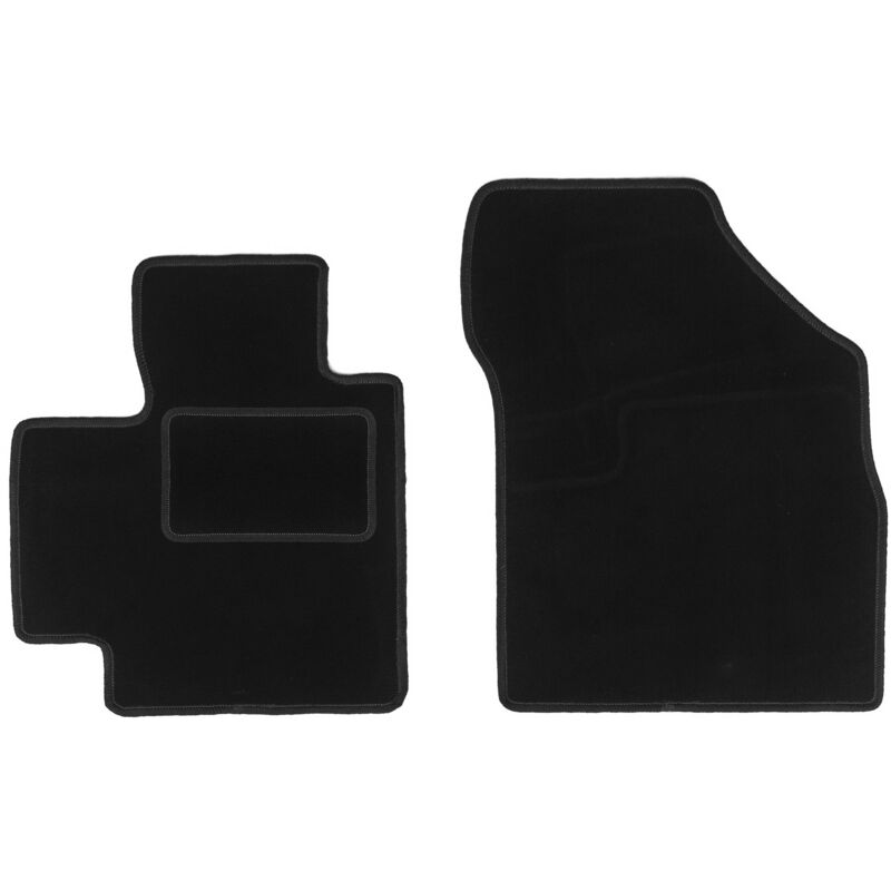 foto del prodotto tappetini anteriori neri per suzuki ignis iii hatchback 2015 