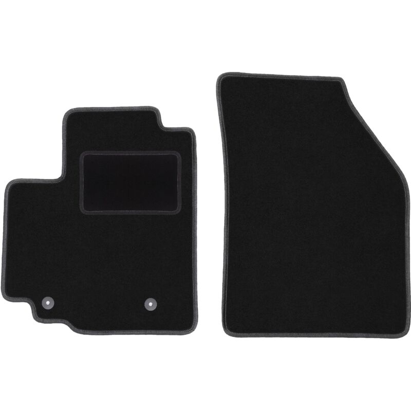 foto del prodotto tappetini anteriori neri per suzuki splash hatchback 2008 2014 