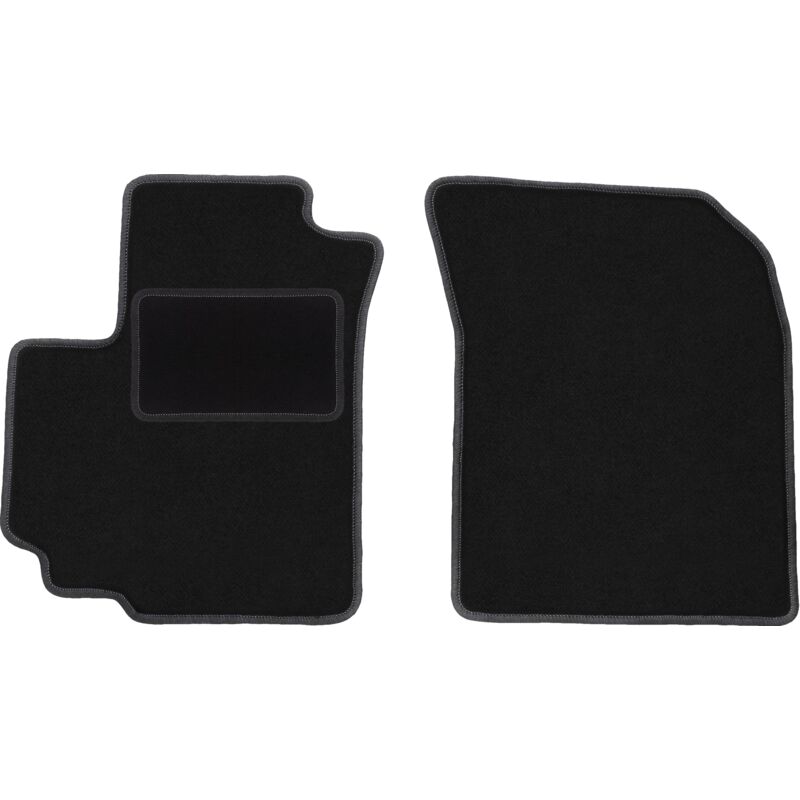foto del prodotto tappetini anteriori neri per suzuki swift v 5d hatchback 2010 2016 