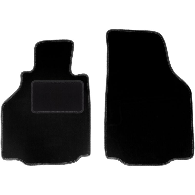 foto del prodotto tappetini anteriori neri per tipo porsche 911. 996 coup 1997 2004 
