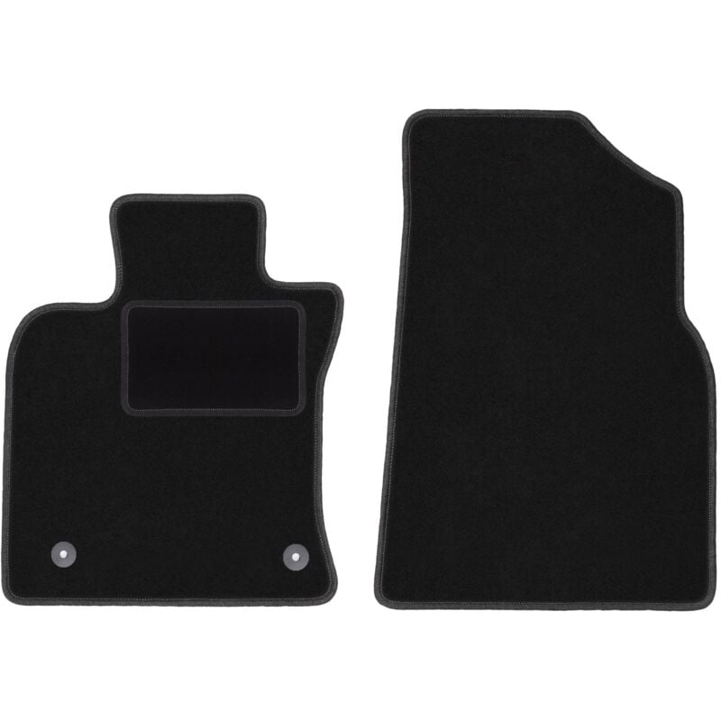 foto del prodotto tappetini anteriori neri per toyota camry ix berlina 2017 
