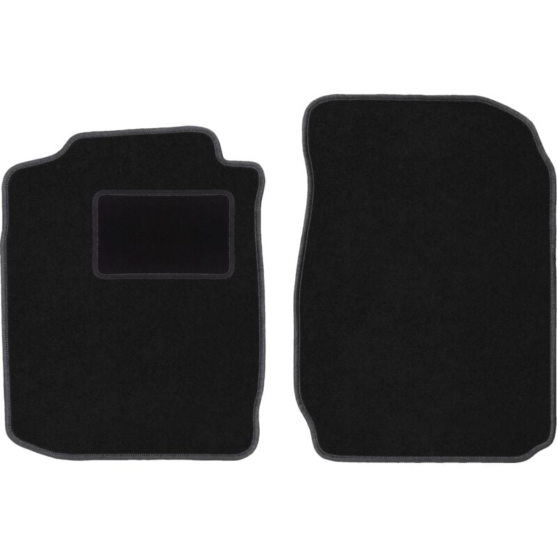 foto del prodotto tappetini anteriori neri per toyota corolla e11 hatchback 1997 2001 