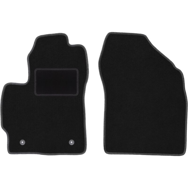 foto del prodotto tappetini anteriori neri per toyota corolla e14 e15 berlina 2007 2012 