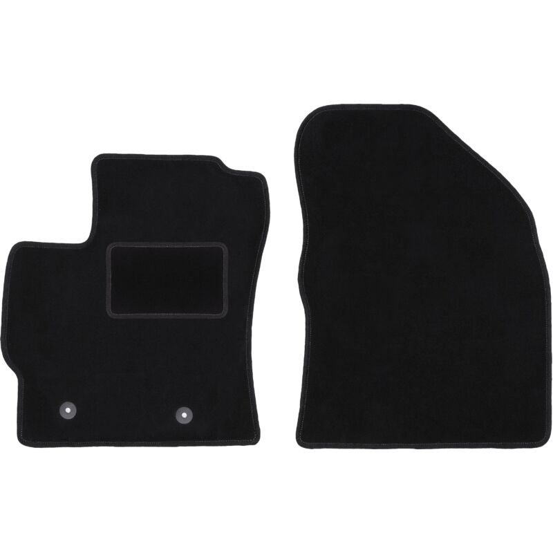 foto del prodotto tappetini anteriori neri per toyota corolla e14 e15 station wagon, berlina 2007 2012 