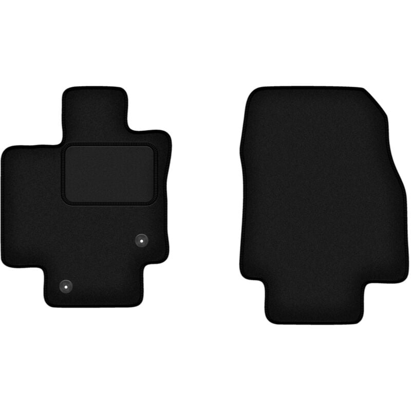 foto del prodotto tappetini anteriori neri per toyota highlander iv suv 2021 