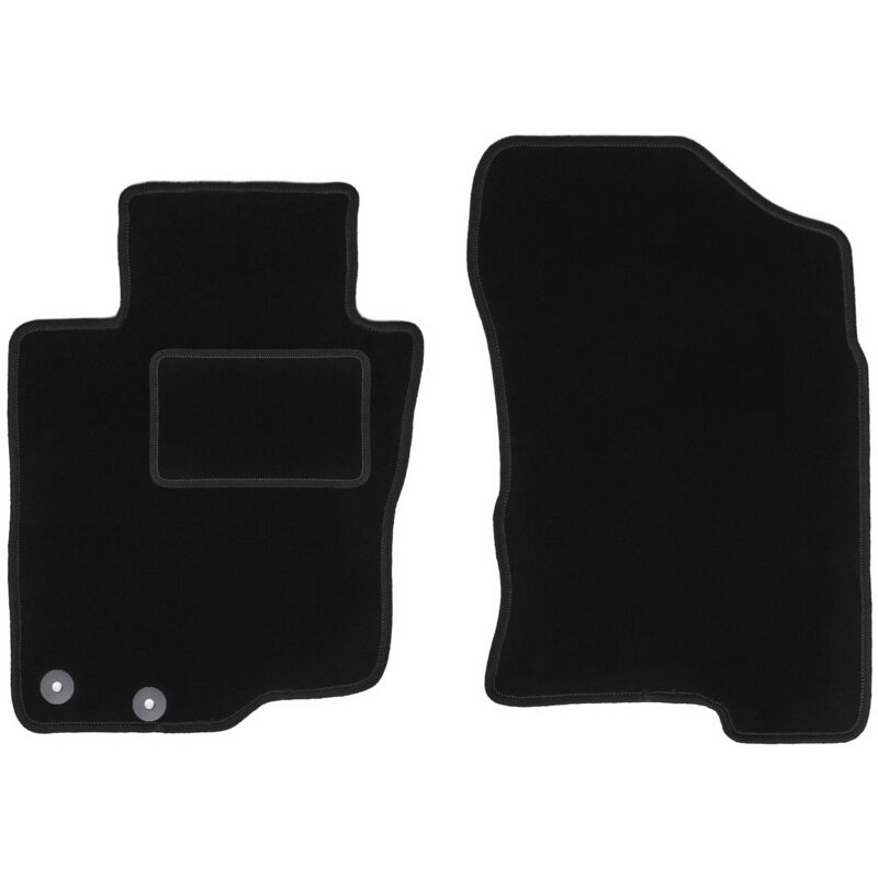 foto del prodotto tappetini anteriori neri per toyota hilux viii pick up 2015 