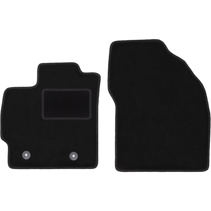 foto del prodotto tappetini anteriori neri per toyota prius iii hatchback 2009 2011 