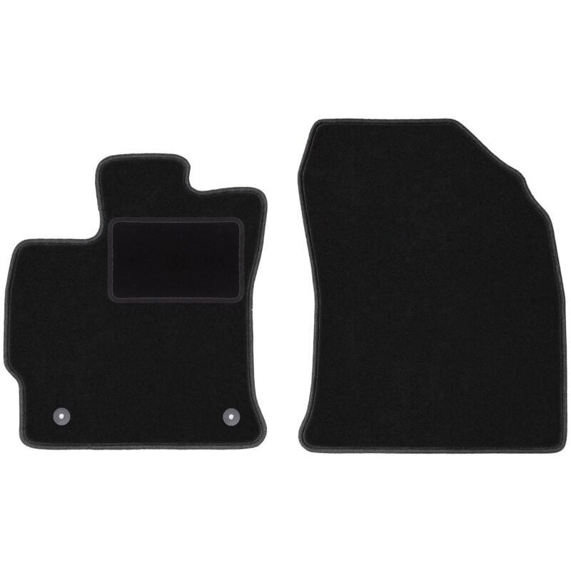 foto del prodotto tappetini anteriori neri per toyota prius iii plus 7 posti 2011 