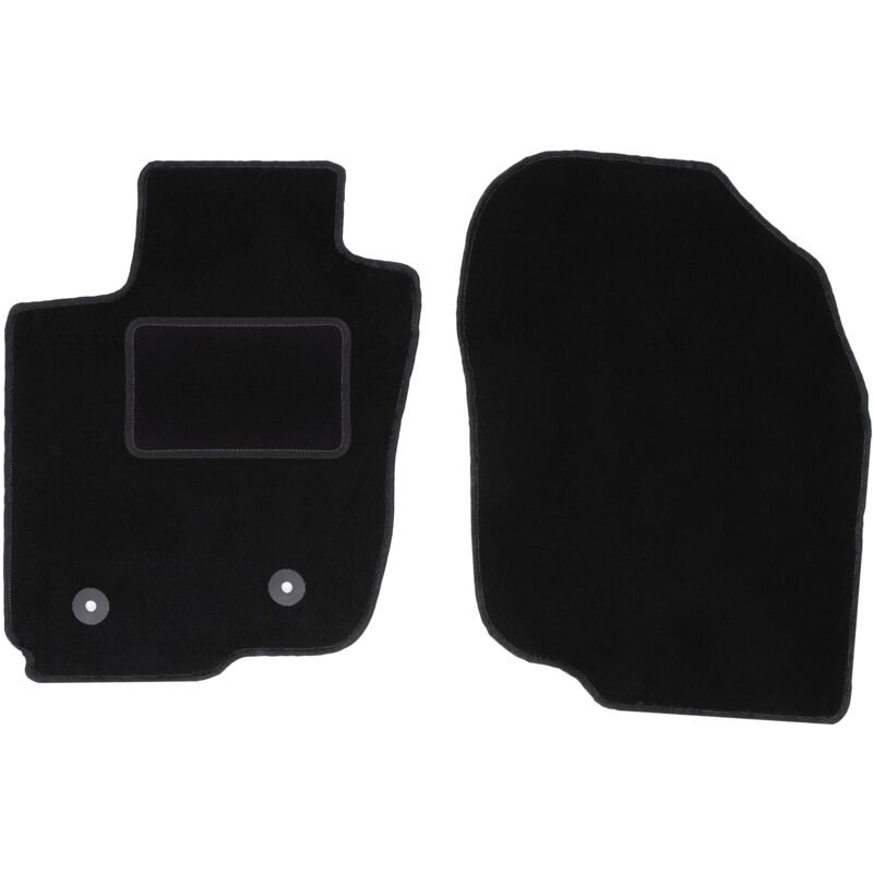 foto del prodotto tappetini anteriori neri per toyota rav4 iii suv 2006 2013 