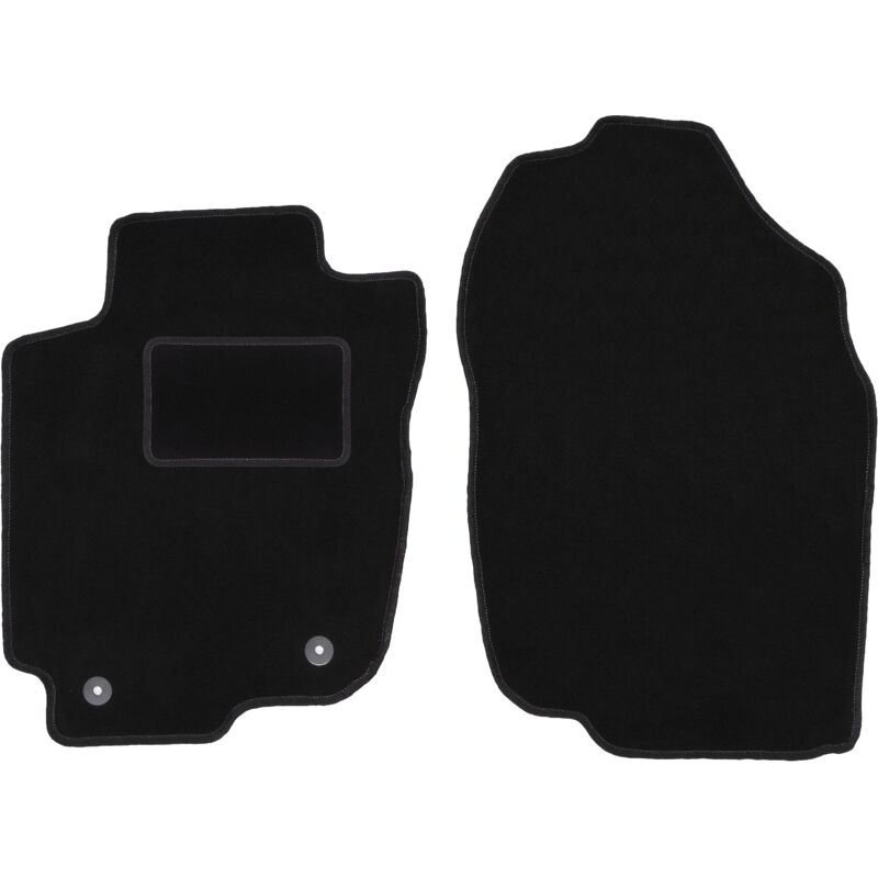 foto del prodotto tappetini anteriori neri per toyota rav4 iv suv non ibrido 2013 2019 