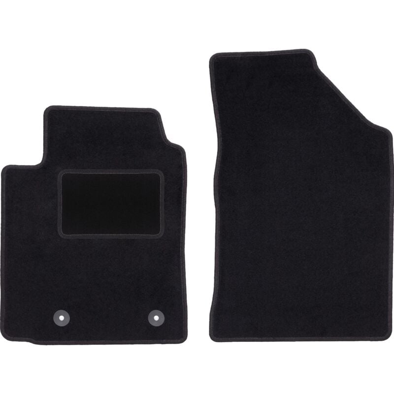 foto del prodotto tappetini anteriori neri per toyota yaris i 3 porte 1999 2005 