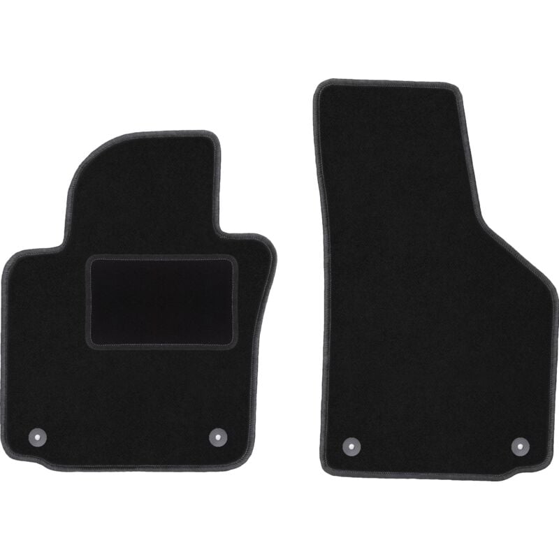 foto del prodotto tappetini anteriori neri per volkswagen eos cabrio 2005 2015 