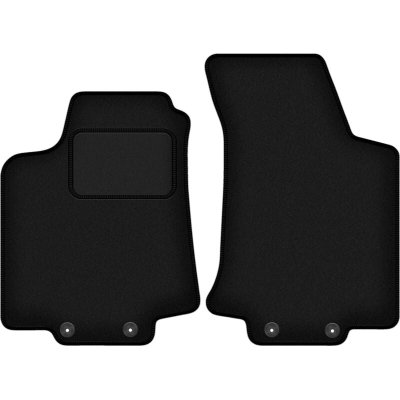 foto del prodotto tappetini anteriori neri per volkswagen golf iv cabrio 1998 2002 