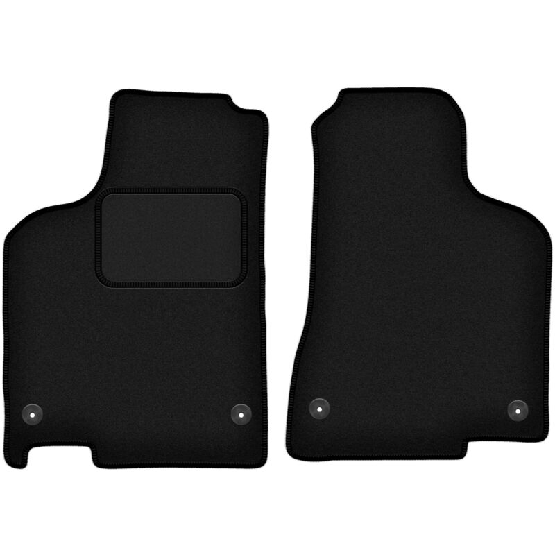 foto del prodotto tappetini anteriori neri per volkswagen lupo 3l hatchback 1997 2005 