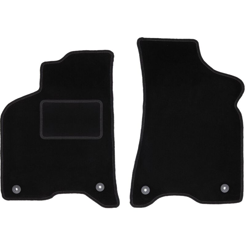 foto del prodotto tappetini anteriori neri per volkswagen lupo hatchback 1997 2005 