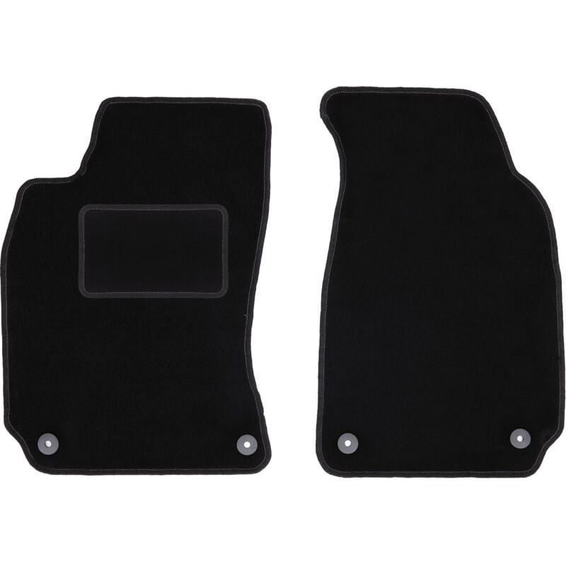 foto del prodotto tappetini anteriori neri per volkswagen passat b5 fl berlina, station wagon, variant 2000 2005 