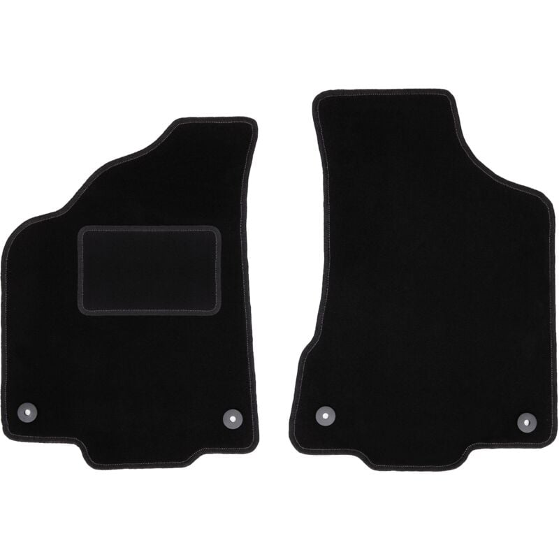 foto del prodotto tappetini anteriori neri per volkswagen polo iii fl 6n2 hatchback, berlina, classica 1999 2001 