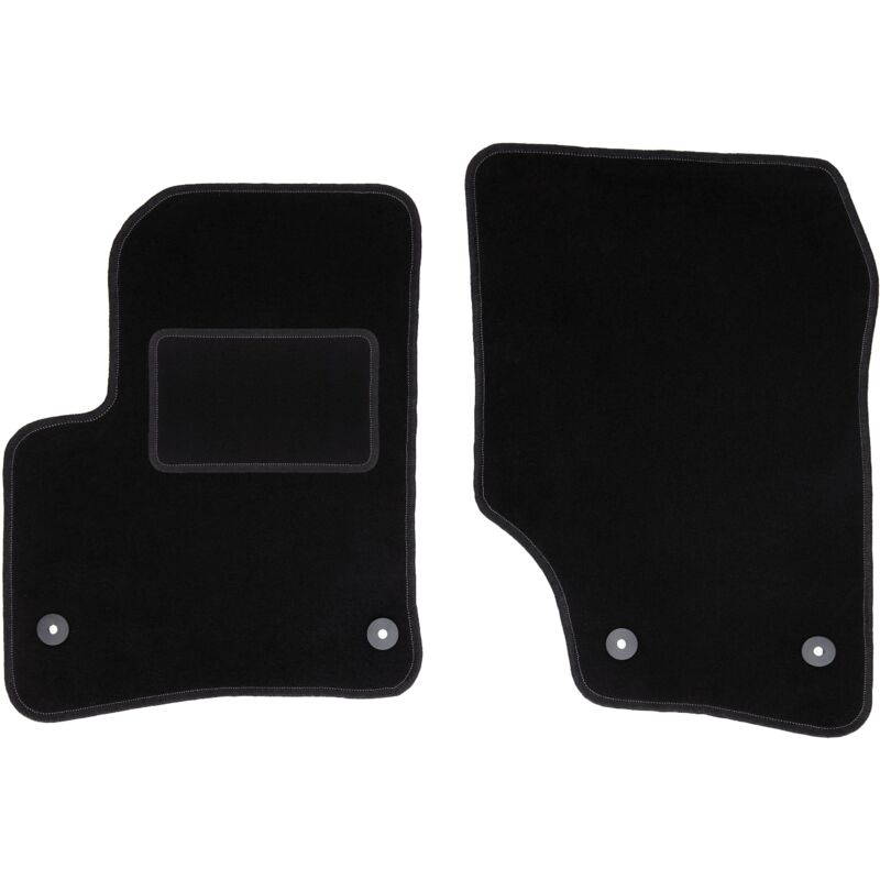 foto del prodotto tappetini anteriori neri per volkswagen touareg i suv 2002 2010 