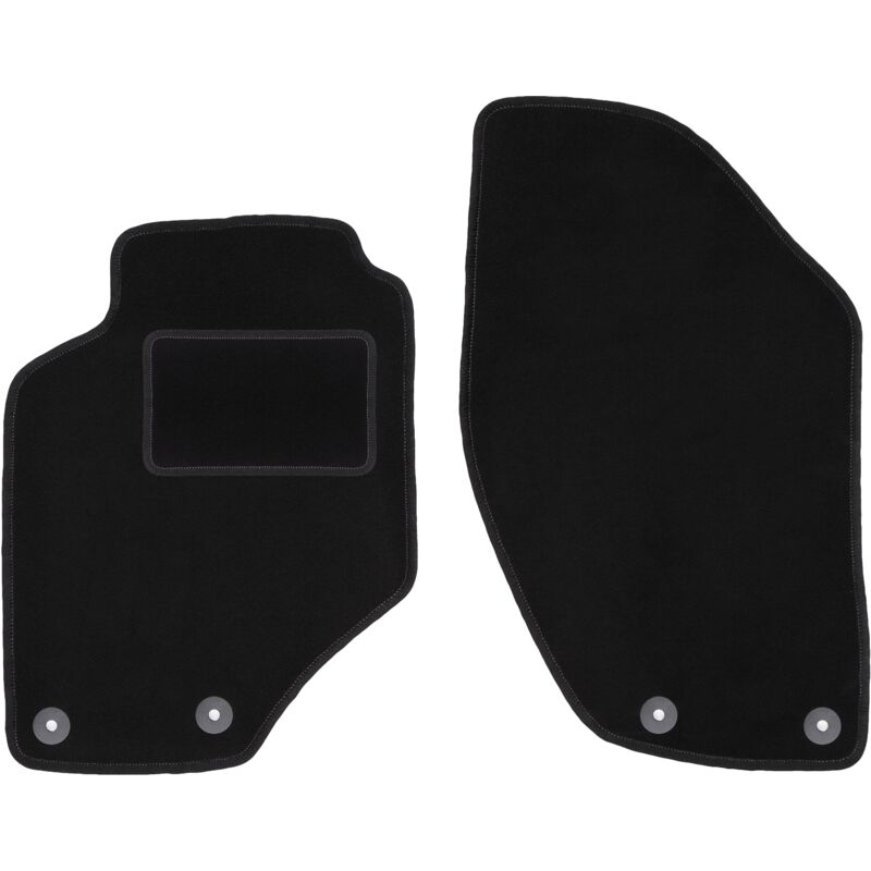 foto del prodotto tappetini anteriori neri per volvo c70 i cabrio, coupe 1997 2005 