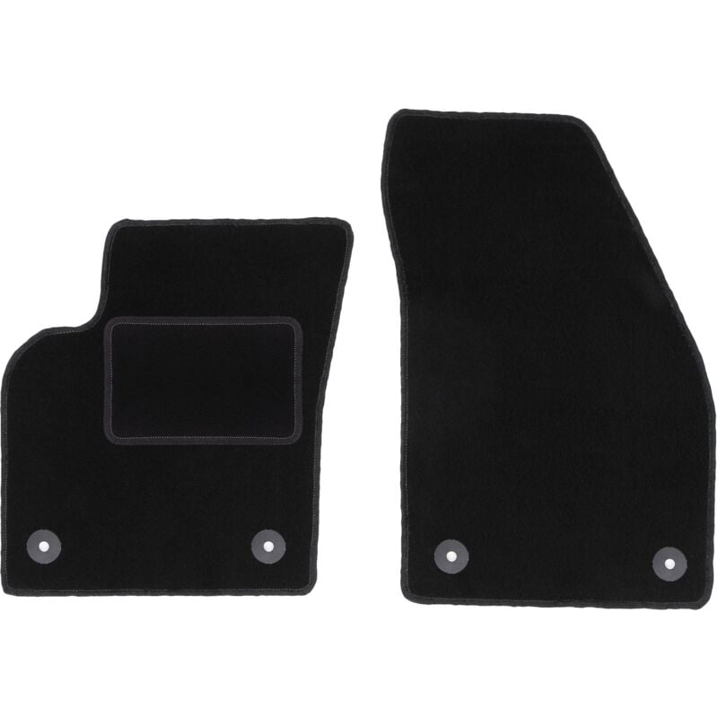foto del prodotto tappetini anteriori neri per volvo s40 ii berlina 2004 2012 