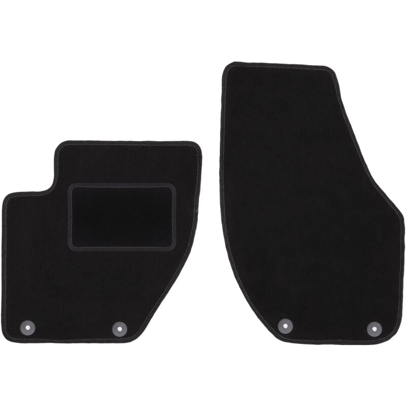 foto del prodotto tappetini anteriori neri per volvo v40 ii station wagon, cross country 2012 