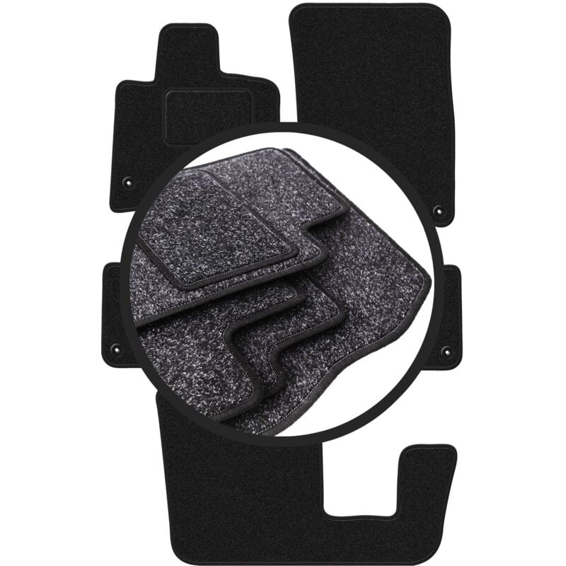 foto del prodotto tappetini auto anthra per audi q7 i 4l suv 2005 2015 