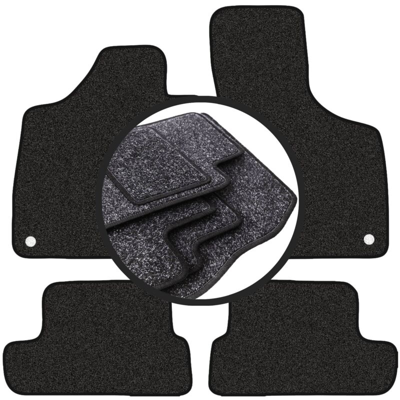foto del prodotto tappetini auto anthra per audi tt ii 8j cabrio, roadster, coup 2006 2014 