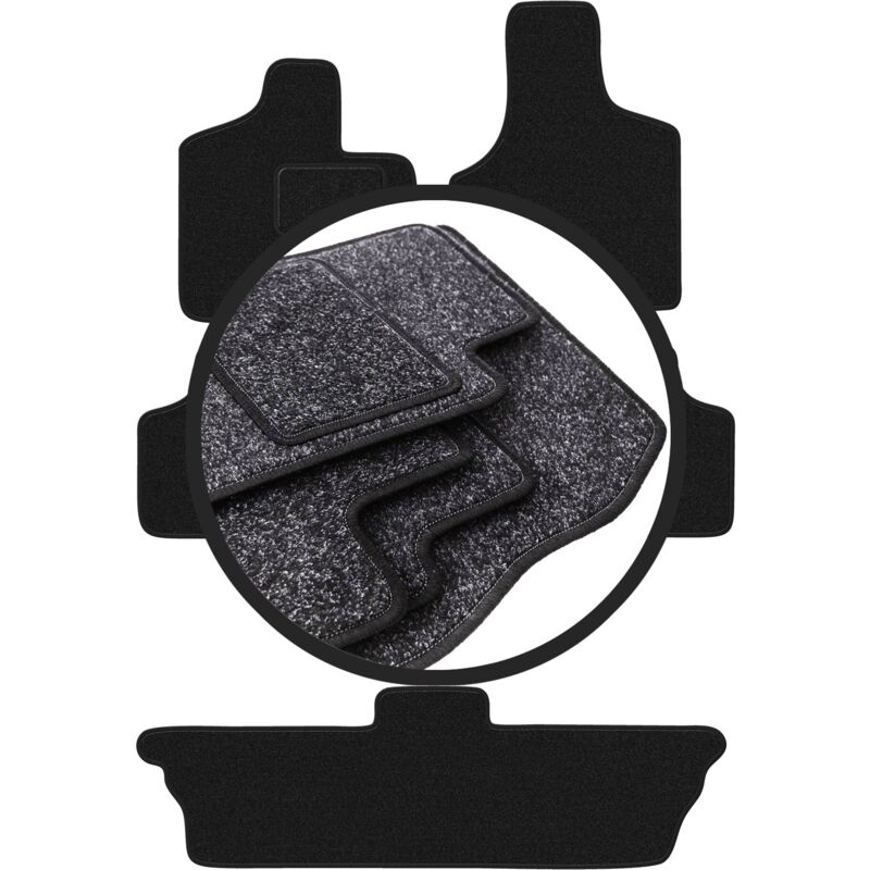 foto del prodotto tappetini auto anthra per dodge caravan grand caravan iii 7 persone 2001 2007 