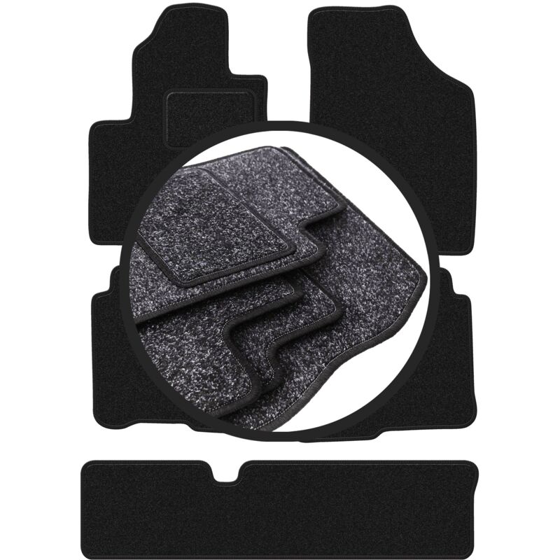 foto del prodotto tappetini auto anthra per hyundai santafe ii 7 posti 2006 2012 