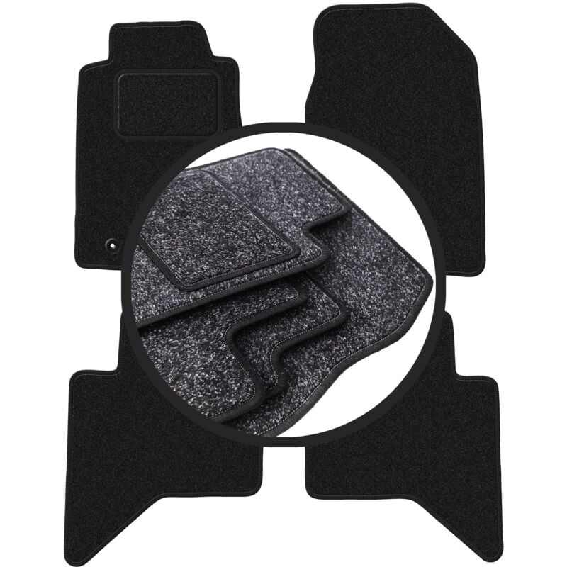 foto del prodotto tappetini auto anthra per isuzu d max ii pick up 2011 