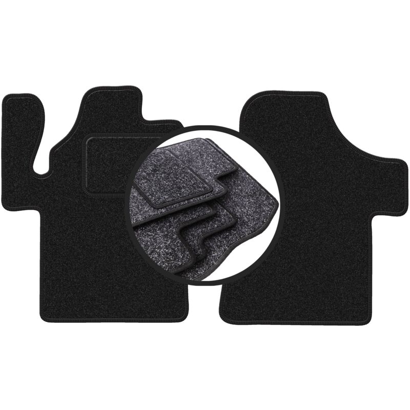 foto del prodotto tappetini auto anthra per mercedes vito ii w639 furgone per consegne 2003 2014 