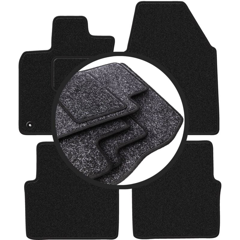 foto del prodotto tappetini auto anthra per nissan qashqai i j10 largo crossover 2007 2013 