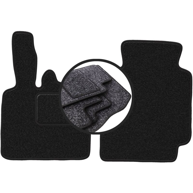 foto del prodotto tappetini auto anthra per smart fortwo i hatchback 1998 2007 