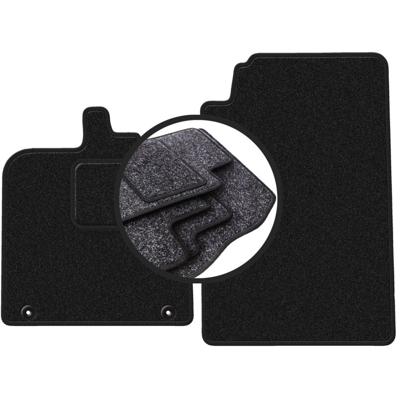 foto del prodotto tappetini auto anthra per smart fortwo ii hatchback 2007 2014 