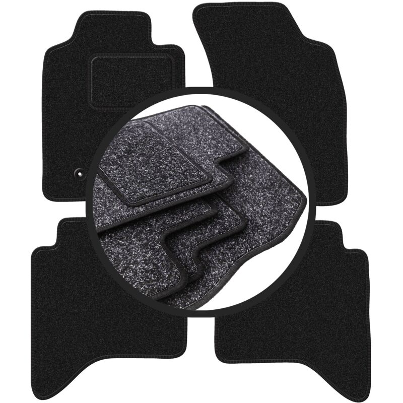foto del prodotto tappetini auto anthra per toyota hilux vii n25 n2 pick up 2006 2015 
