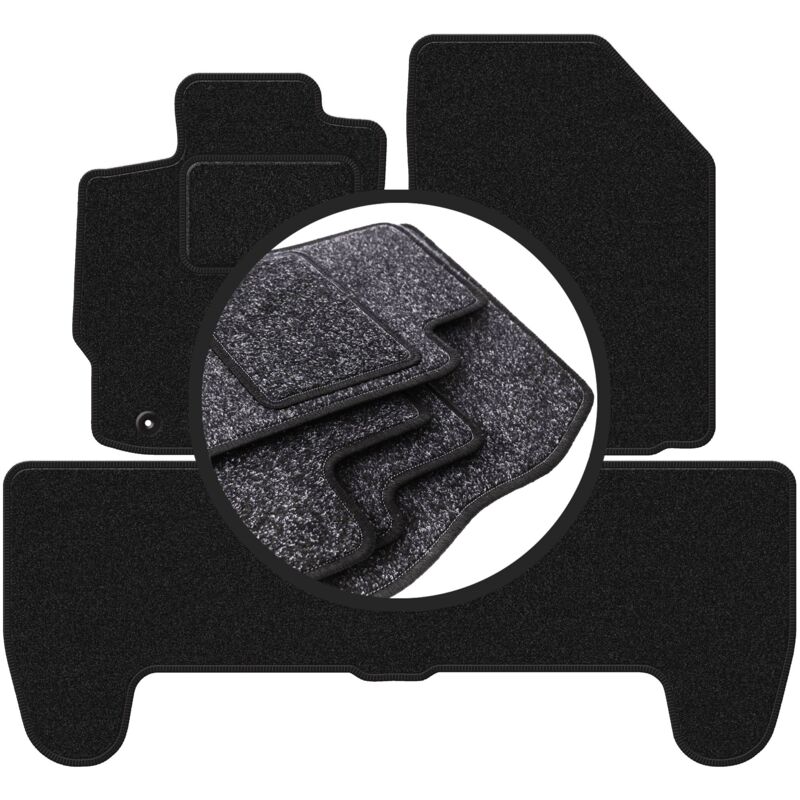 foto del prodotto tappetini auto anthra per toyota yaris ii hatchback 2005 2011 
