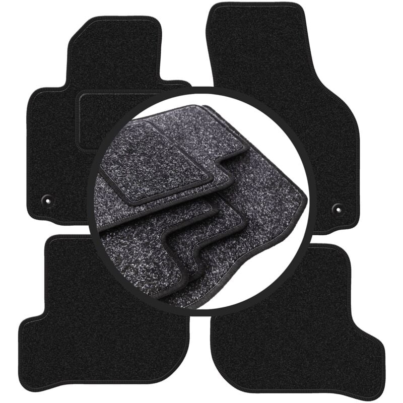 foto del prodotto tappetini auto anthra per volkswagen jetta v berlina, variante, station wagon 2005 2011 