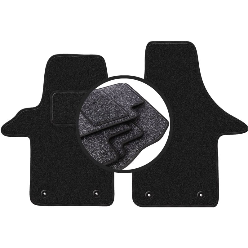 foto del prodotto tappetini auto anthra per volkswagen transporter t5 furgone per consegne 2003 2015 