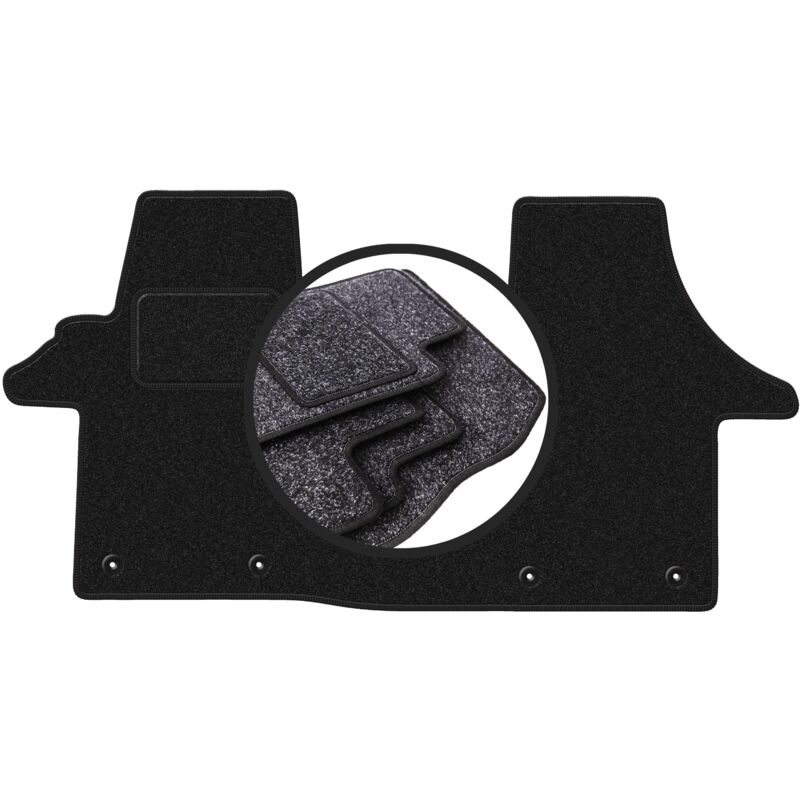 foto del prodotto tappetini auto anthra per volkswagen transporter t5 furgone per consegne 2003 2015 