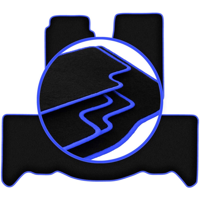 foto del prodotto tappetini auto carlux blue per jeep grand cherokee zj fuoristrada 1998 2005 