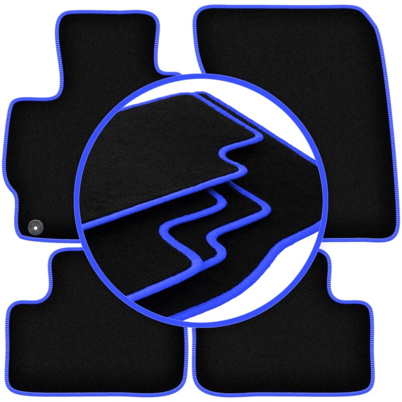 foto del prodotto tappetini auto carlux blue per mitsubishi asx ii crossover 2020 