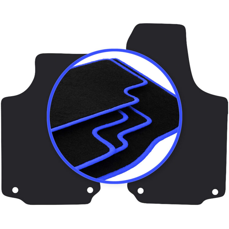 foto del prodotto tappetini auto carlux blue per opel tigra b twintop, cabrio 2003 2008 