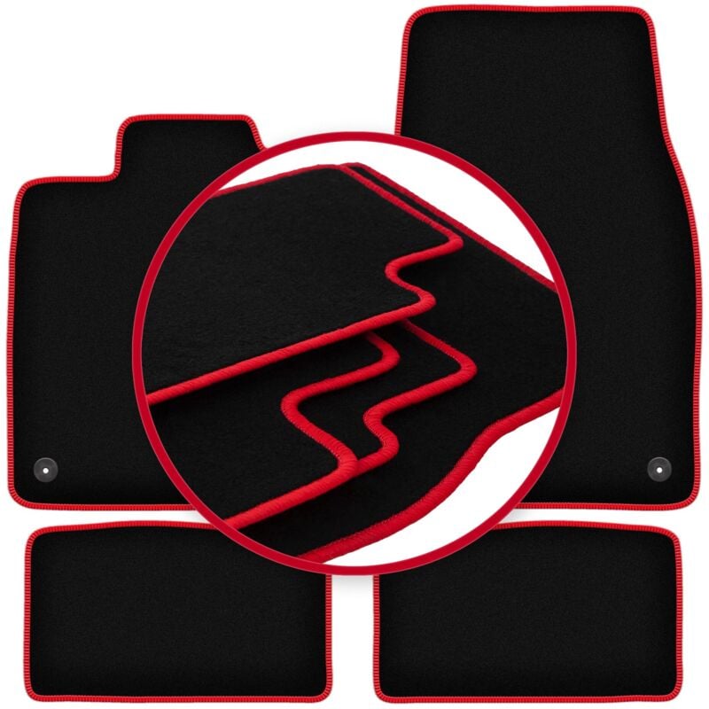 foto del prodotto tappetini auto carlux red per audi e tron gt berlina 2020 