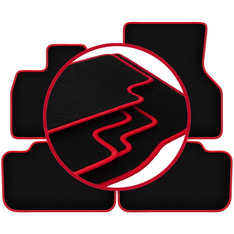 foto del prodotto tappetini auto carlux red per bmw ix i20 0 2021 2022 