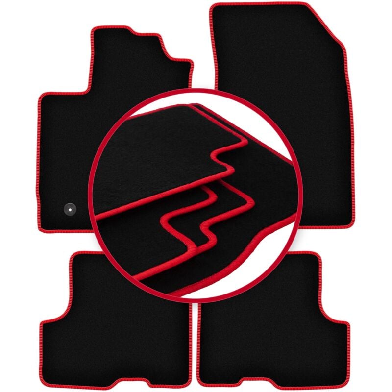 foto del prodotto tappetini auto carlux-red per dacia duster ii 2wd suv 2018-