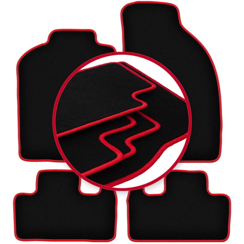 foto del prodotto tappetini auto carlux red per fiat coupe coup 1993 2000 