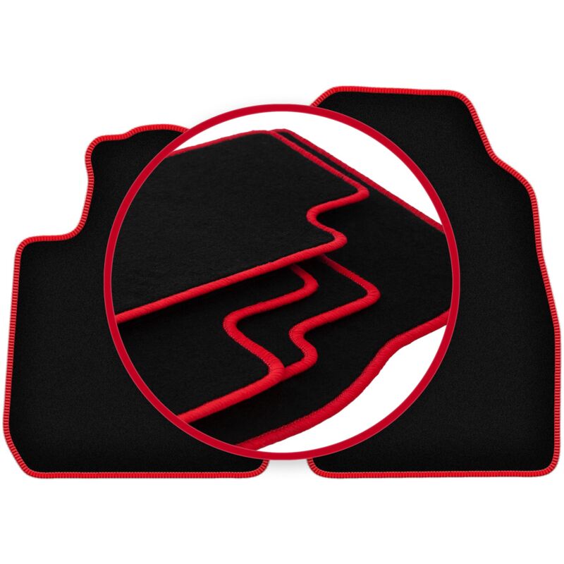 foto del prodotto tappetini auto carlux red per ford streetka decappottabile 2003 2006 