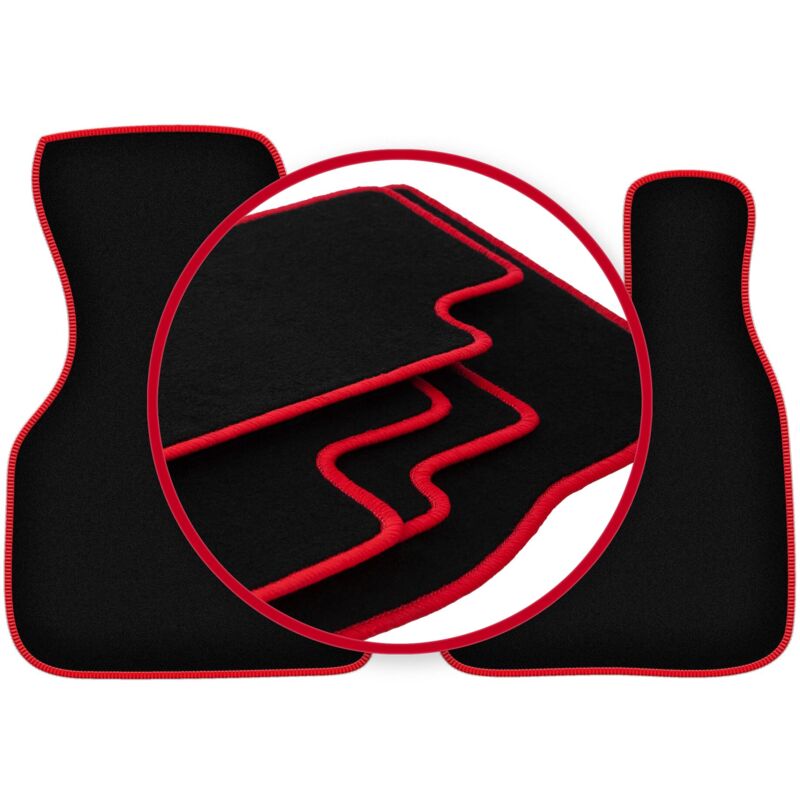 foto del prodotto tappetini auto carlux red per gmc safari ii van 1995 2005 